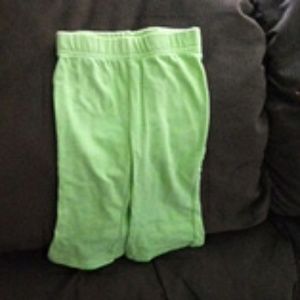 Neon green pants